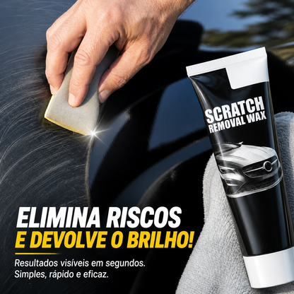 Cera universal para remoção de riscos em automóveis – Remove riscos, manchas e oxidação, e também restaura os faróis! 🚗✨