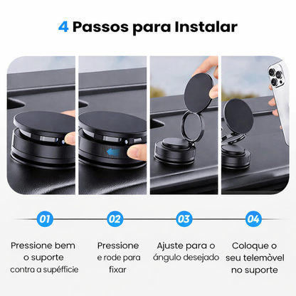 🔥🔄 Suporte para telemóvel ajustável em 360° 📱🚗